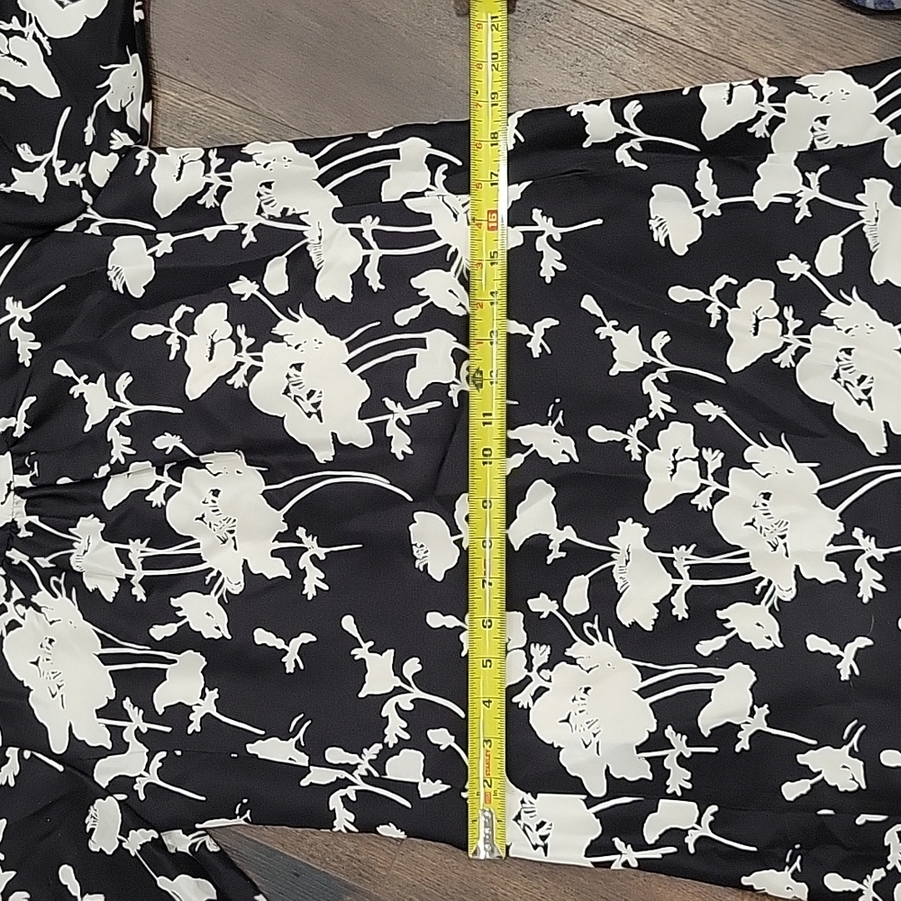 Kate Spade Florence Broadhurst silk bow detail open Floral Dress 4 - Picture 9 of 16